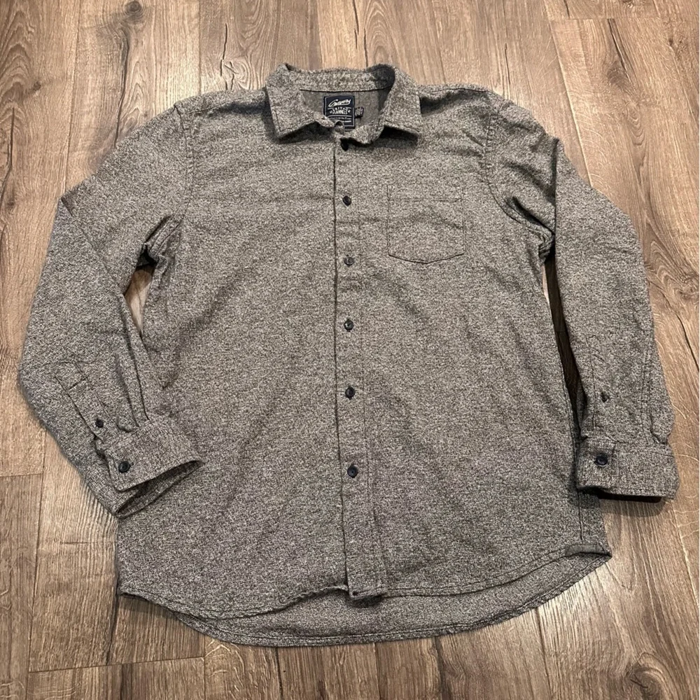 Grayers Harrison Heritage Flannel Shirt Mens XL Gray Long Sleeve Button Up Fall - Picture 9 of 11